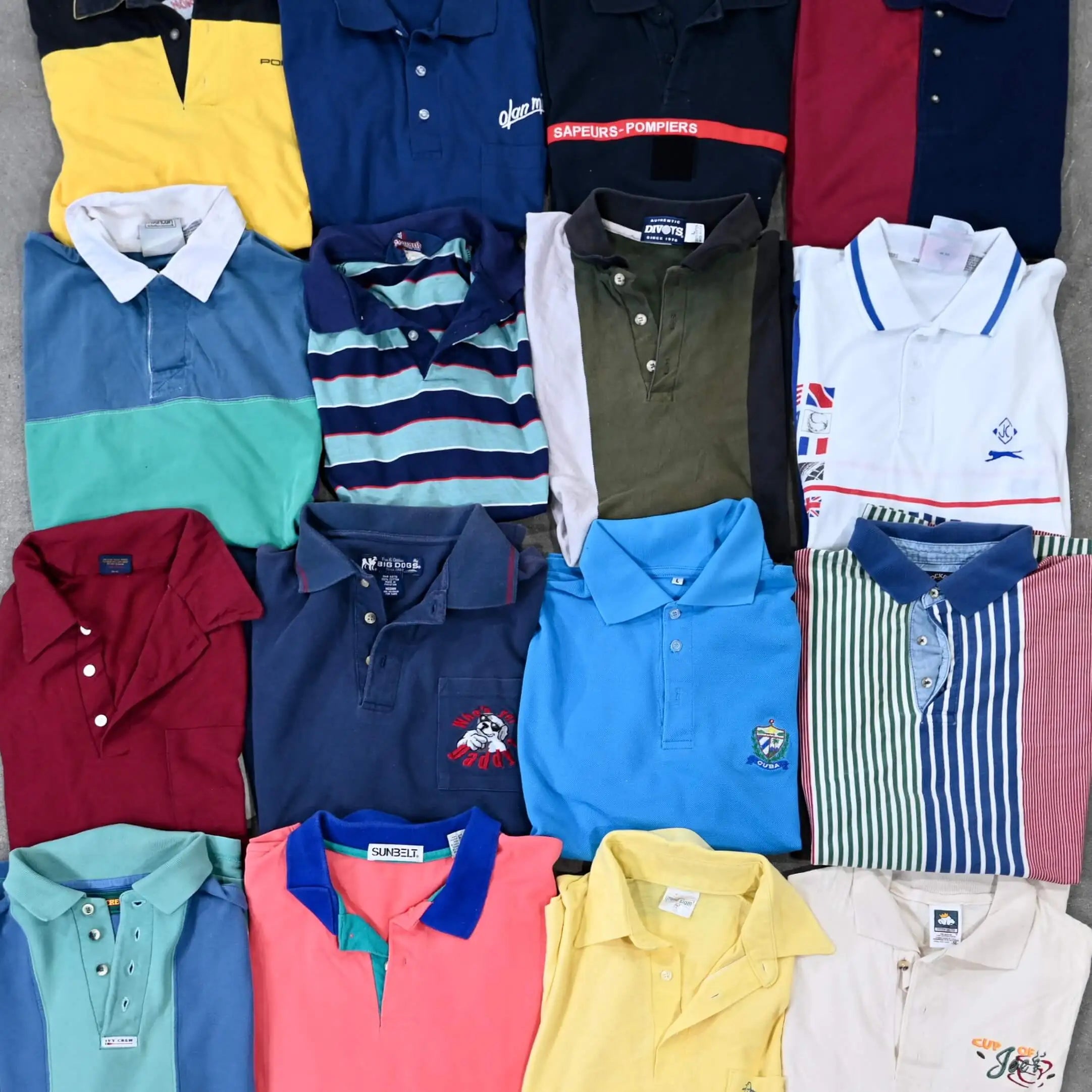 Wholesale Branded Polo Shirts — THRIFT VINTAGE