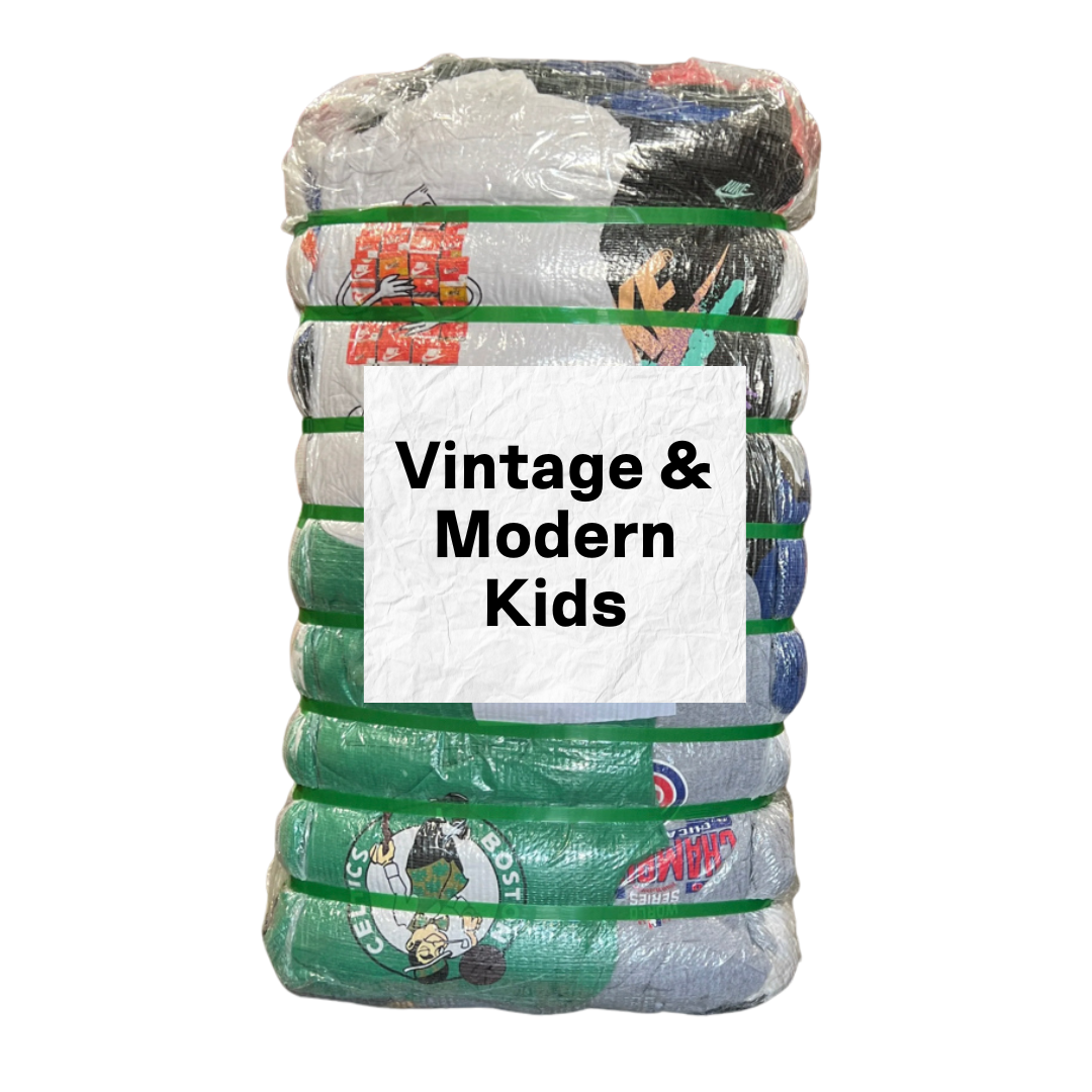 Mixed Vintage Modern Kids Bale