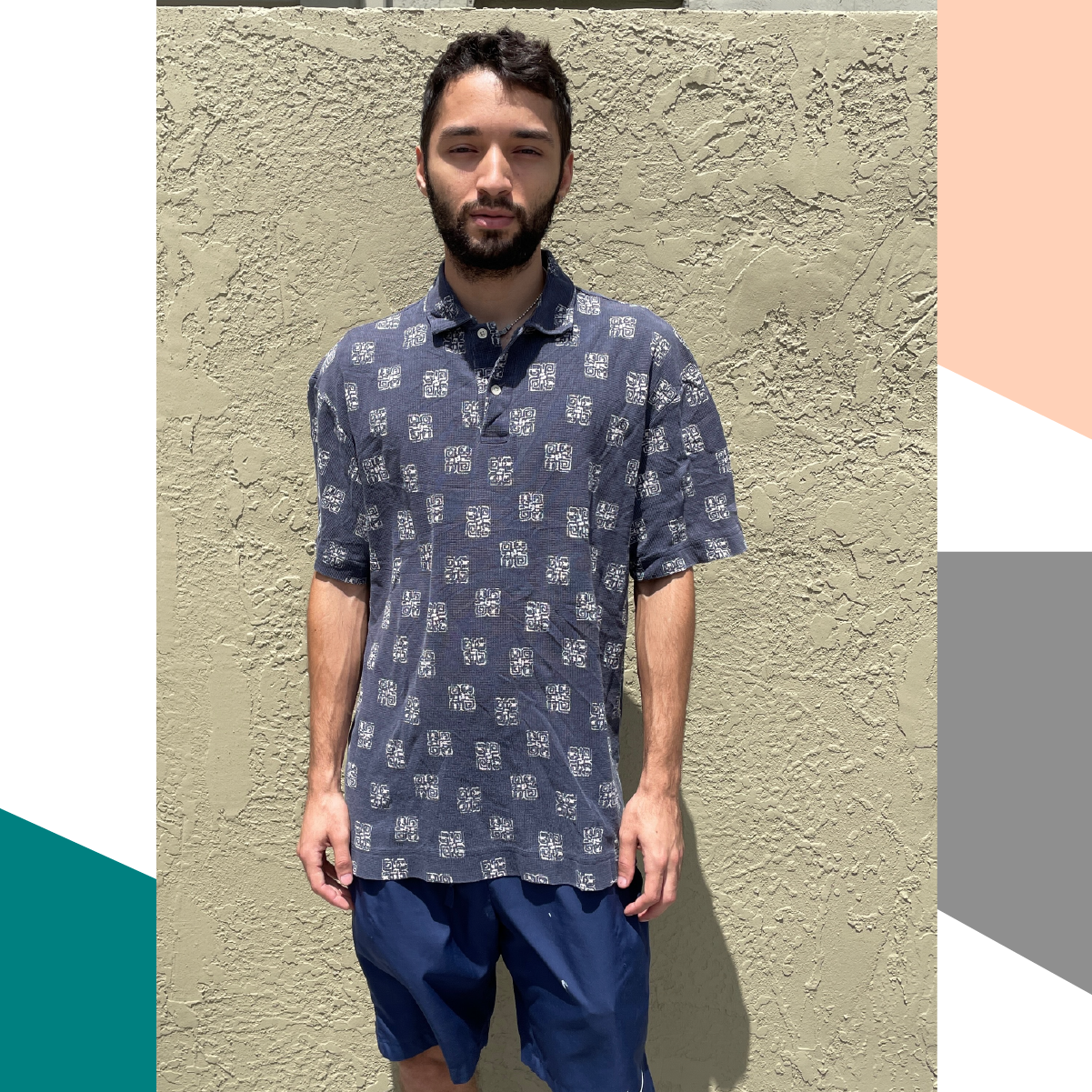 Brand Name Polo Shirts blue