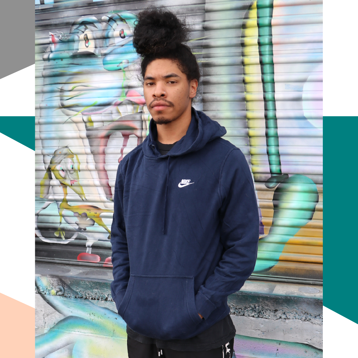 Brand Name Sweatshirts blue hoodie