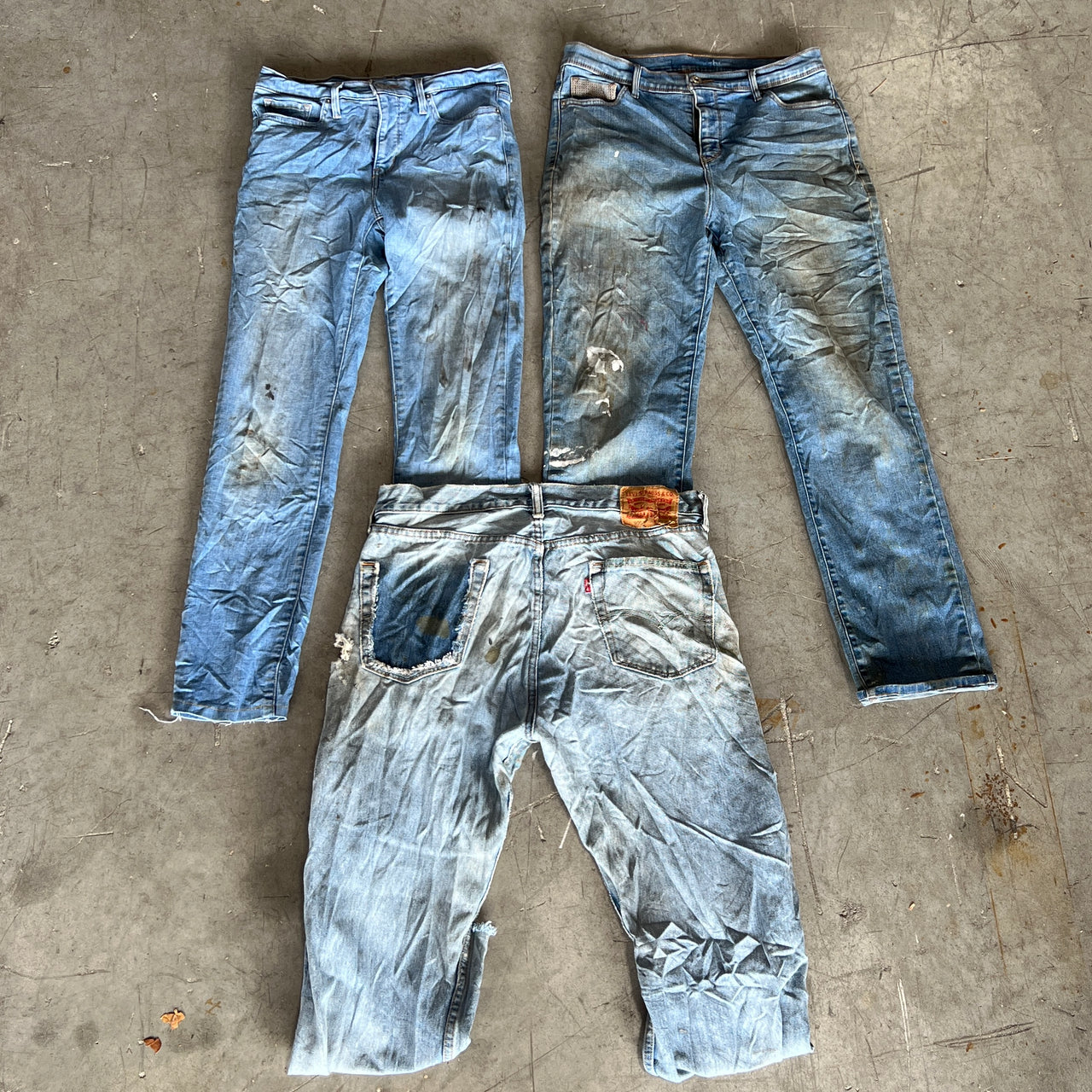 B/C Grade Levis Jeans Bale