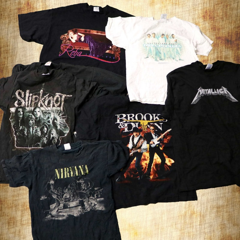 Rock T-Shirts - Wholesale Vintage Fashion
