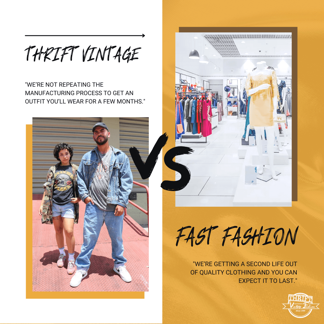 Thrift Vintage vs Fast Fashion