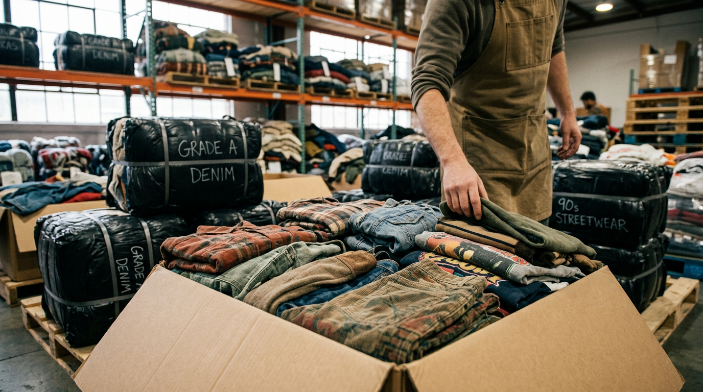 Wholesale Vintage Clothing Bundles for Resellers Guide