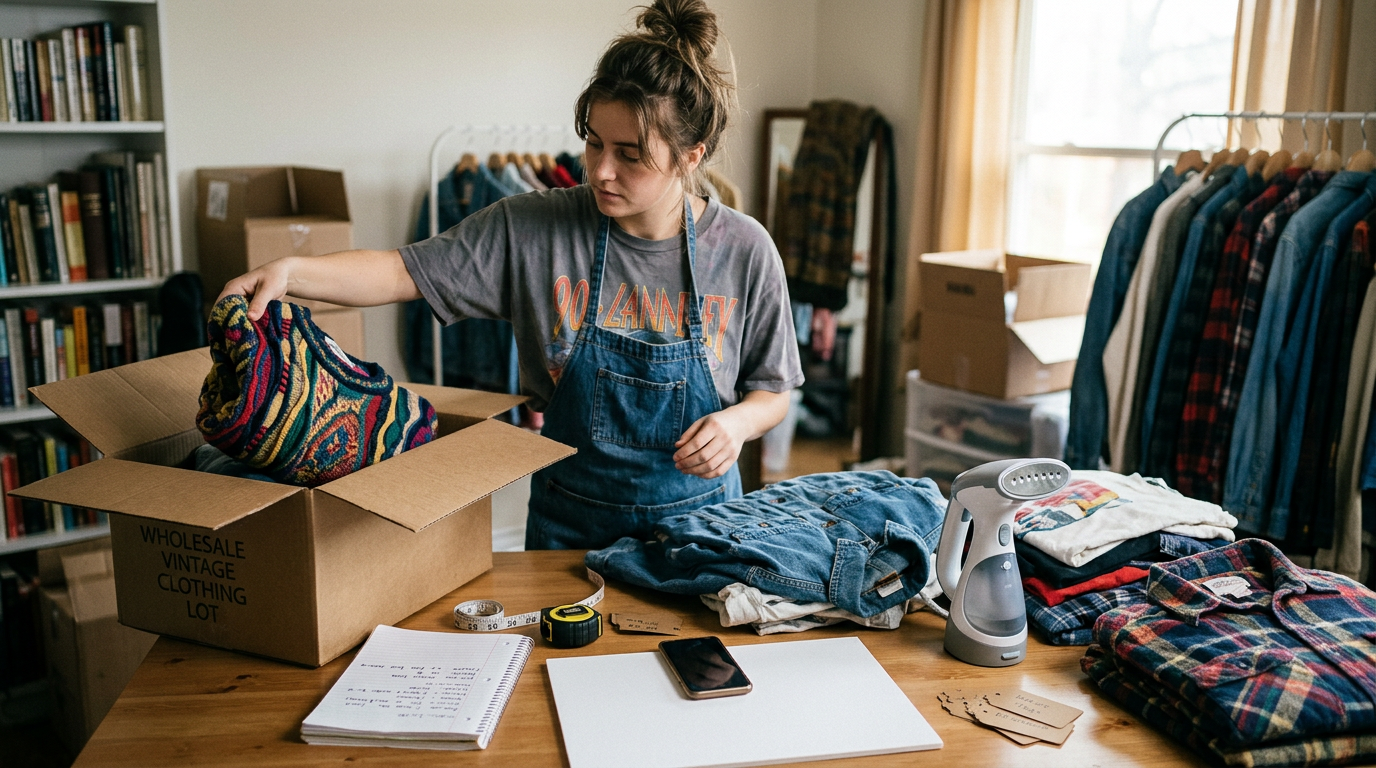How to start a vintage clothing reselling business