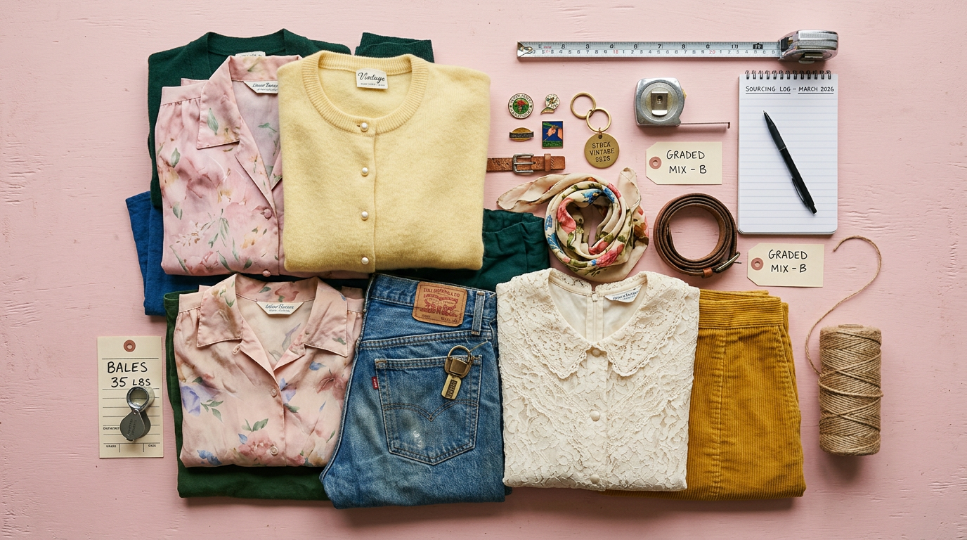 How to Source Profitably from Wholesale Vintage Clothing Suppliers
