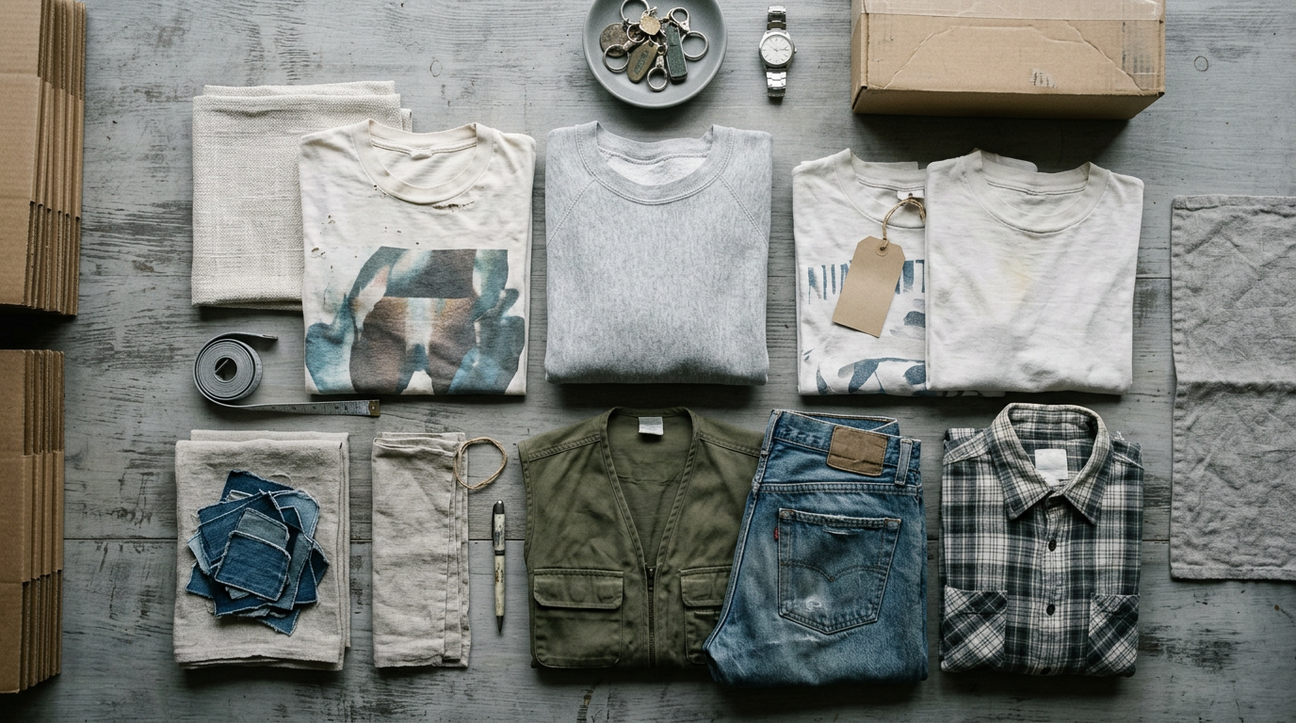 How to source inventory for a vintage clothing store?