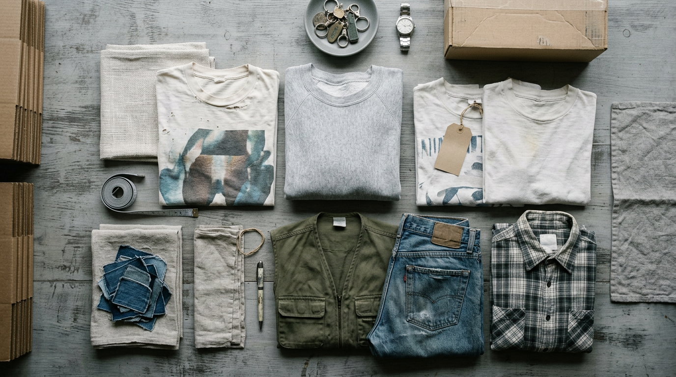 How to source inventory for a vintage clothing store?