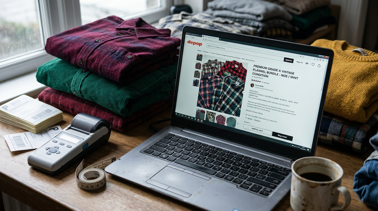 What is the quality grading for Thrift Vintage Fashion wholesale bundles?