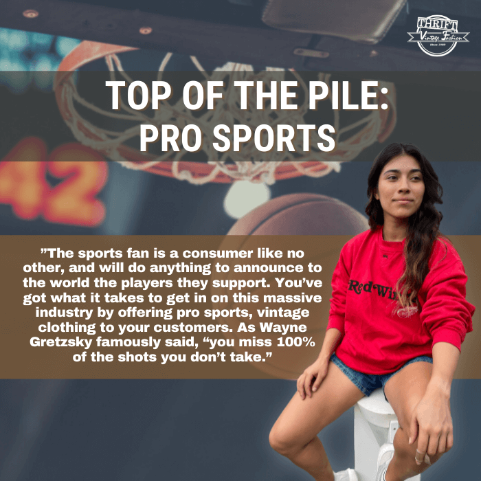 Top of the Pile: Pro Sports - Vintage Fashion Blog Post