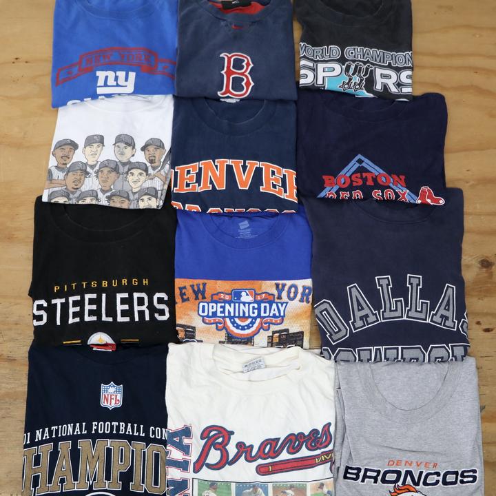 Wholesale NBA, NFL, MLB, NHL T-Shirts