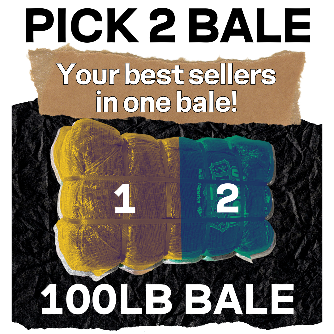 50/50 Custom 100lb T-shirt Bale