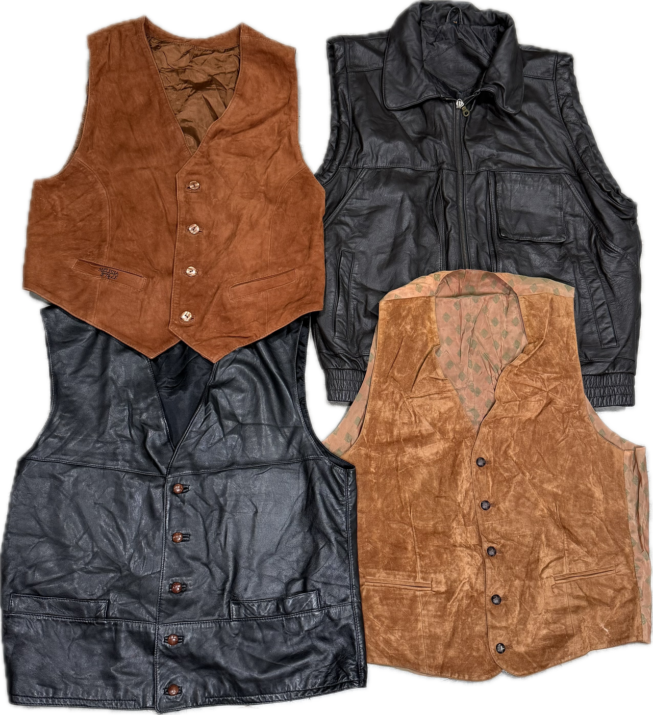 Wholesale Vintage Leather Vests