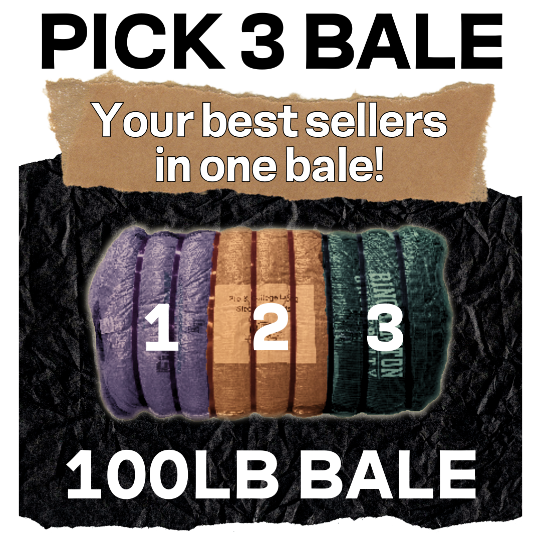 Pick 3 Custom 100lb T-Shirt Bale