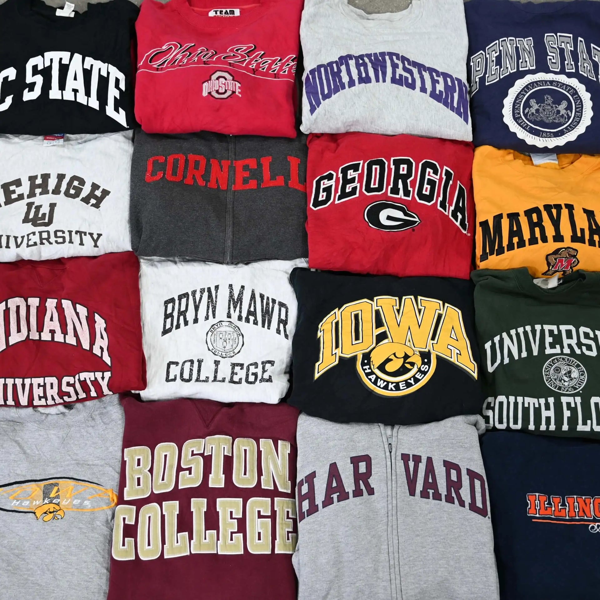 Vintage college hoodies hotsell