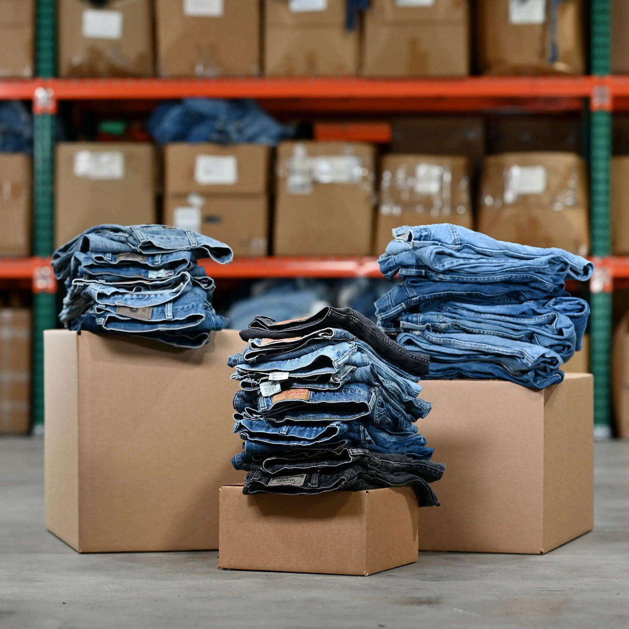 Wholesale Levis & Wrangler Jeans