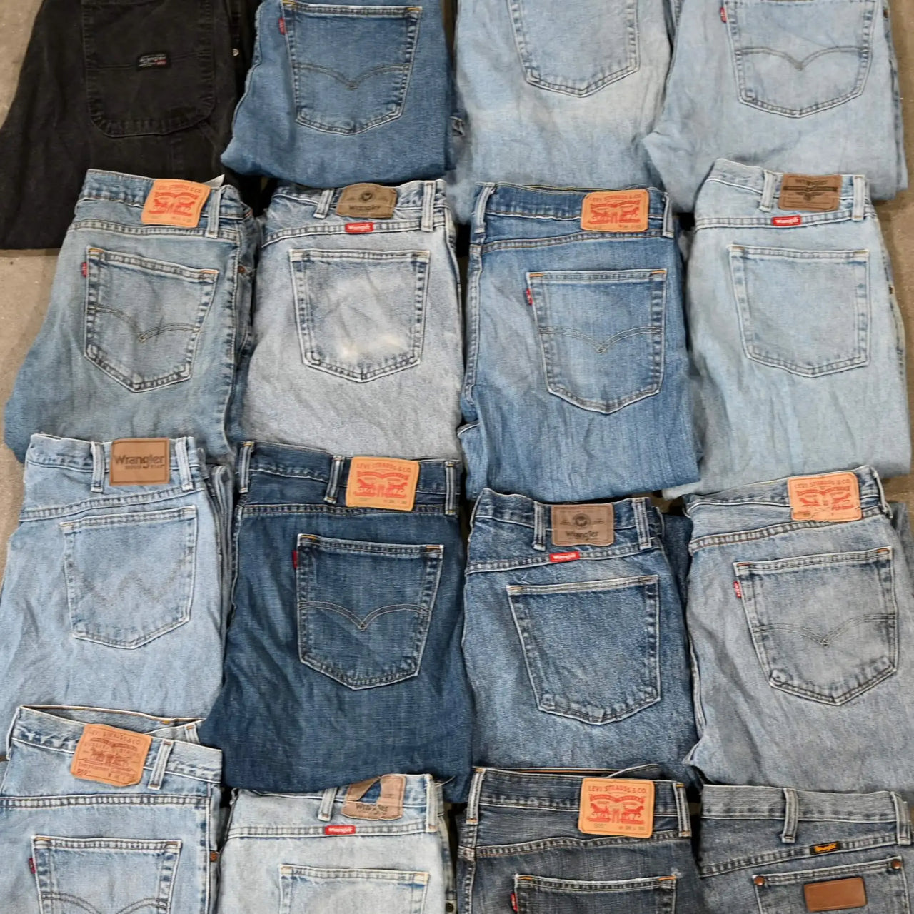 Wholesale Levis & Wrangler Jeans