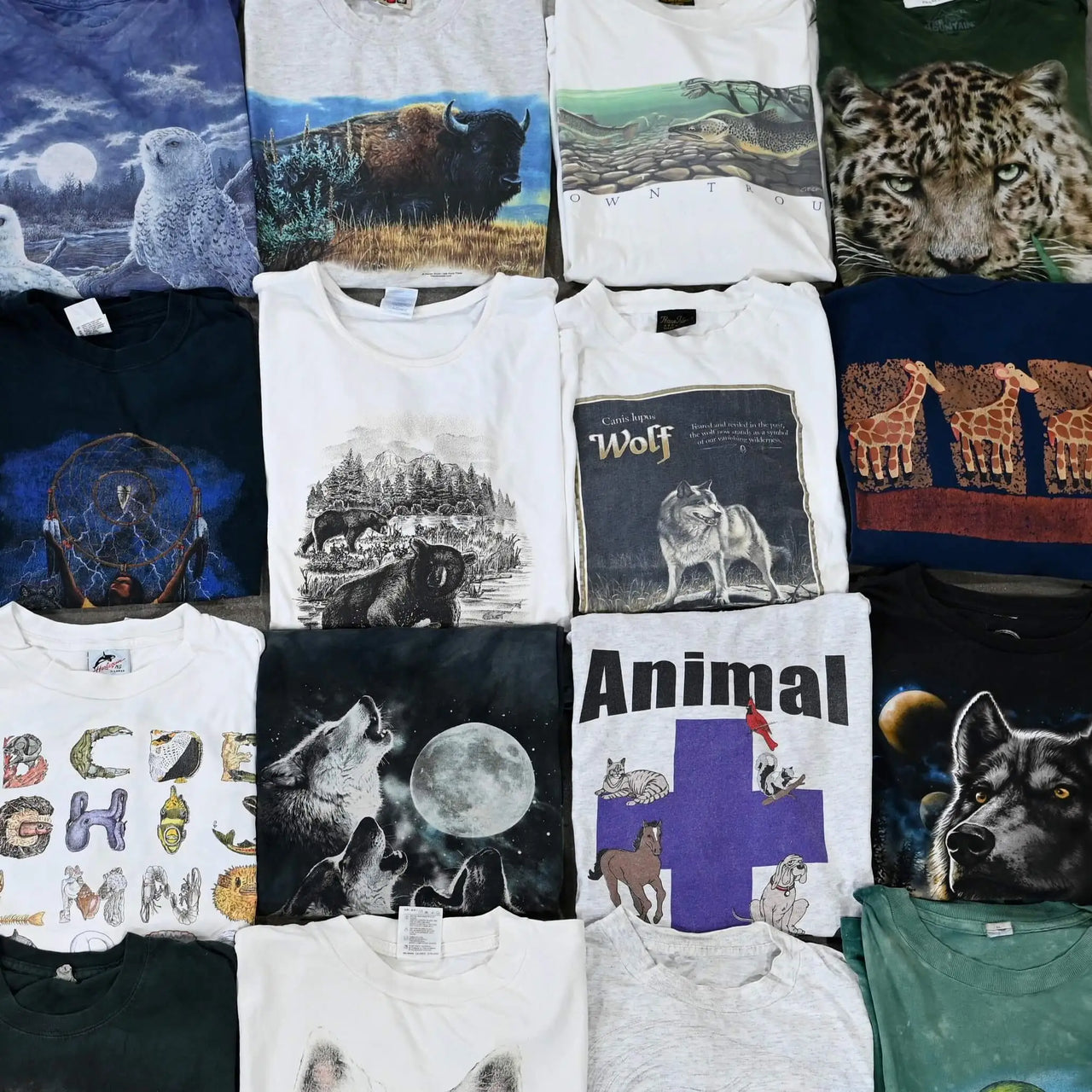 Wholesale Animal Graphic T-Shirts