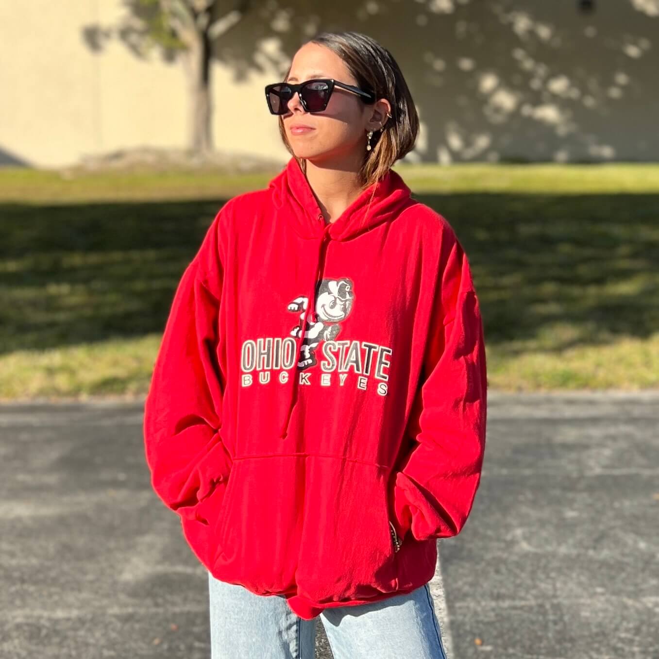 Wholesale College University Hoodies THRIFT VINTAGE