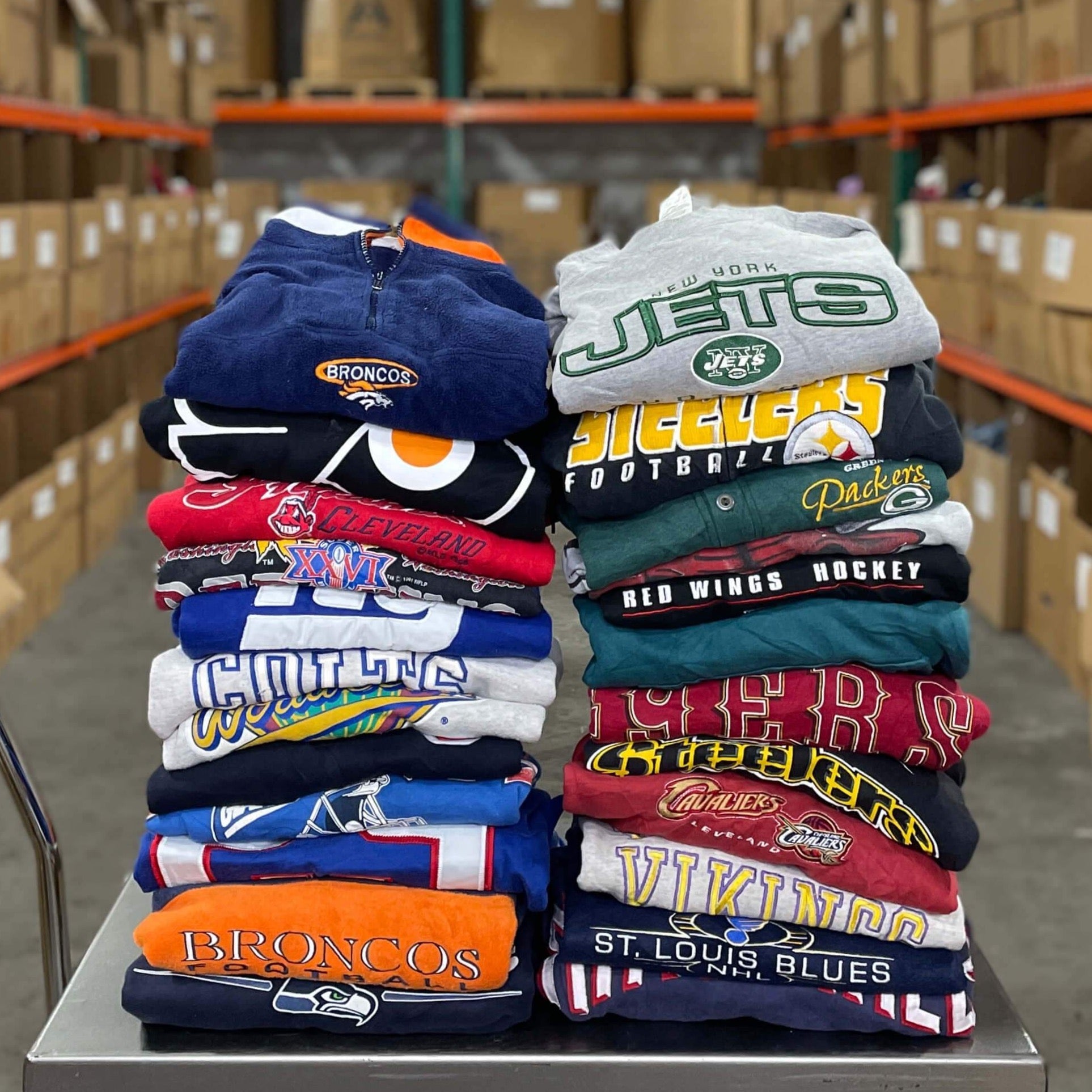 Bulk Wholesale NFL, NBA, MLB, and NHL Sports Themed Sweatshirts - Pakistan,  Used - The wholesale platform