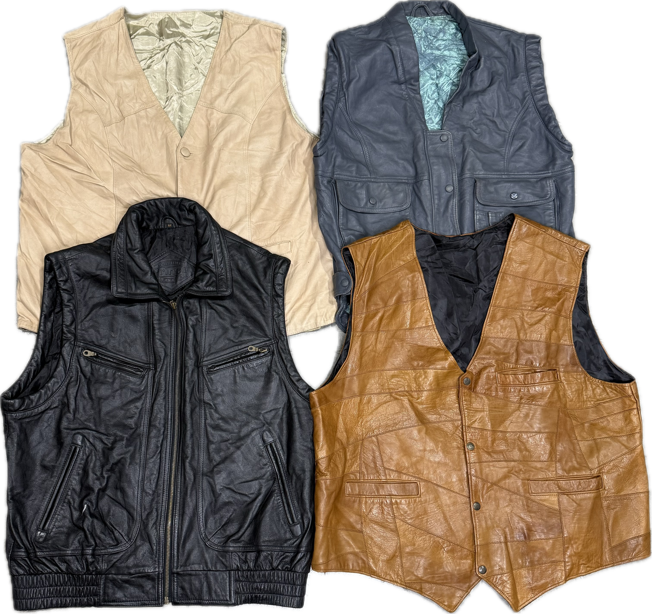 Wholesale Vintage Leather Vests