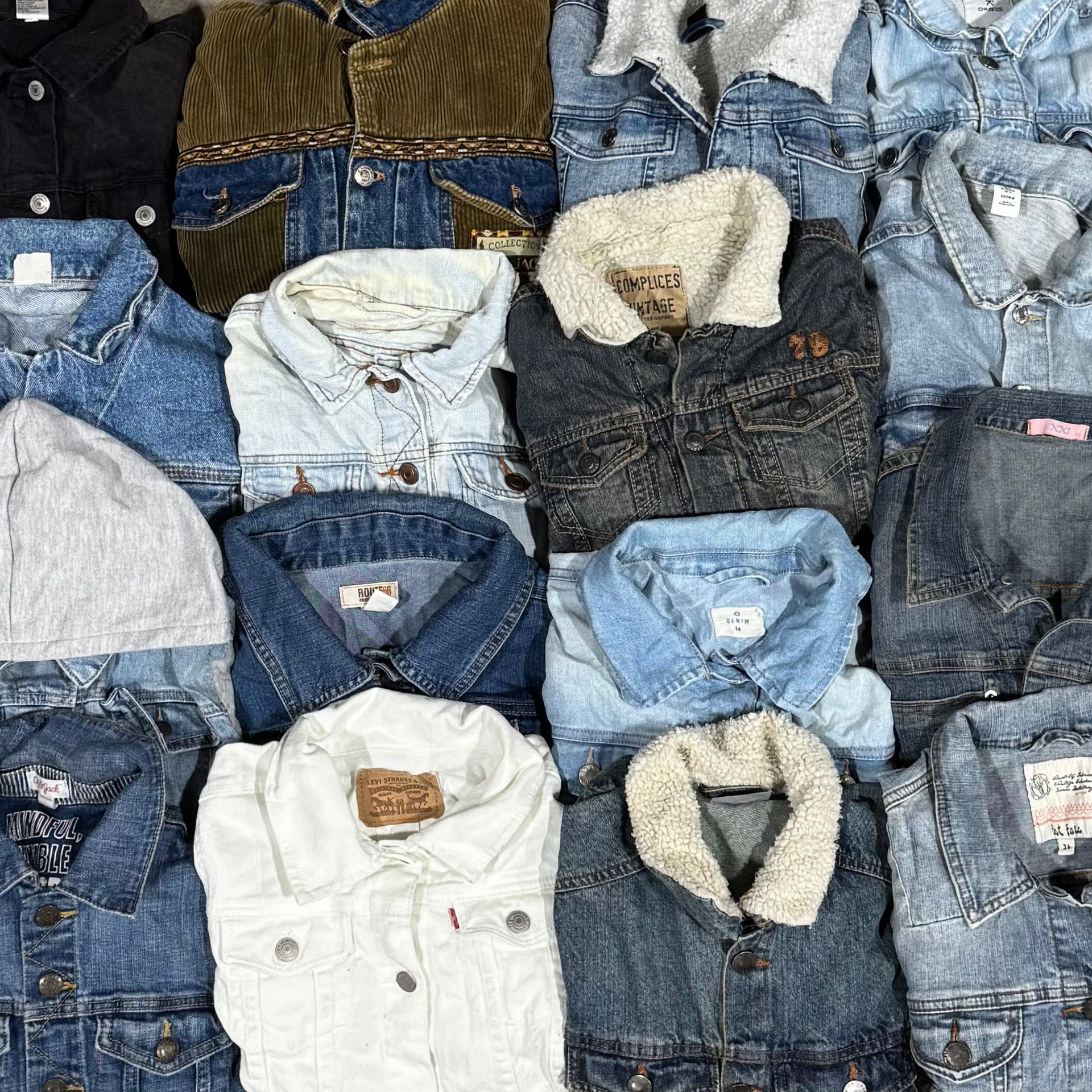 Wholesale Kids Youth Denim Jackets (10 Pieces)