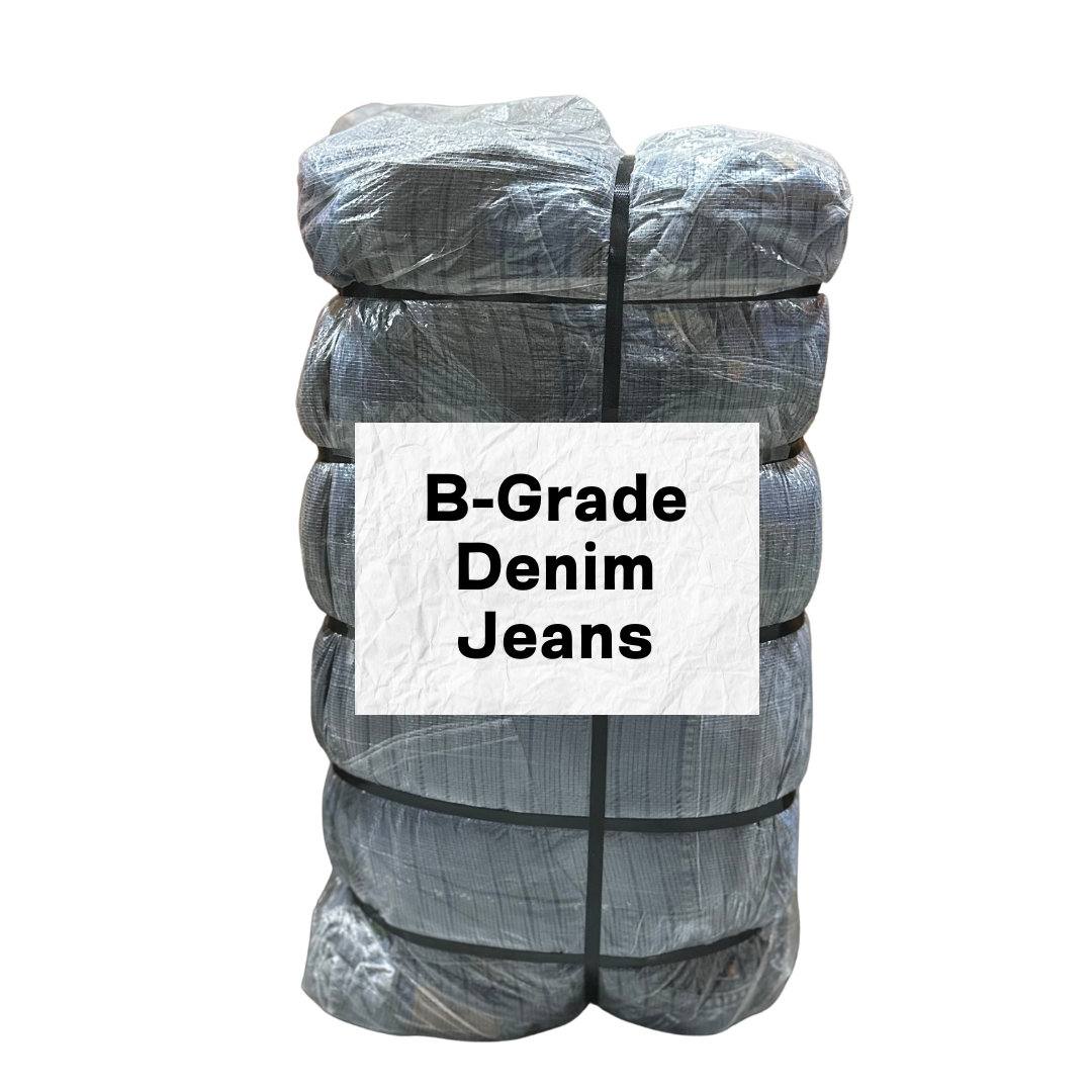 B Grade Denim Jeans Bale