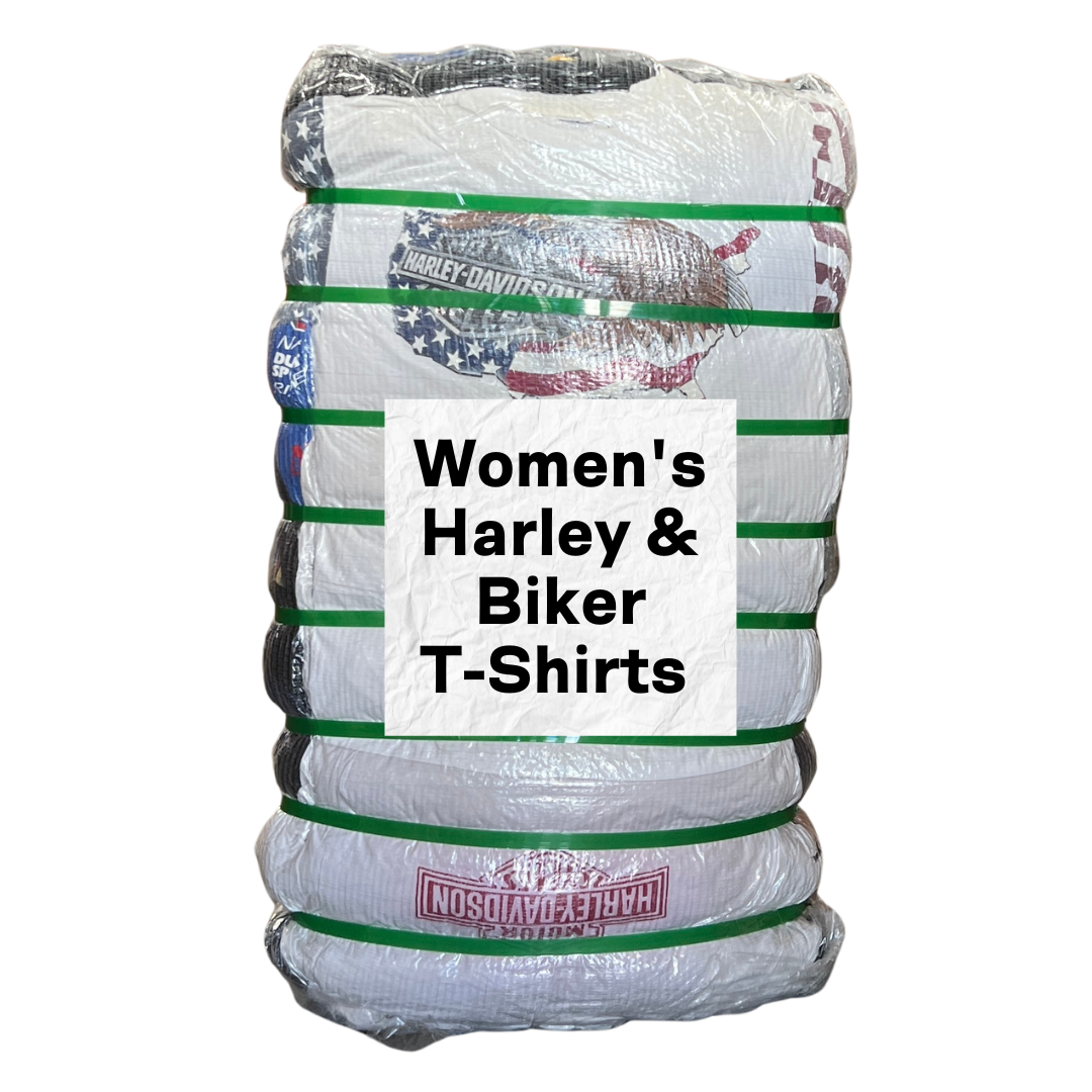 Womens Harley & Biker T-Shirts Bale