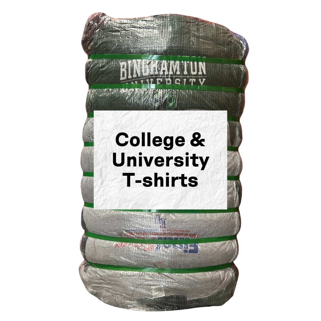 College and University T-Shirt Bale