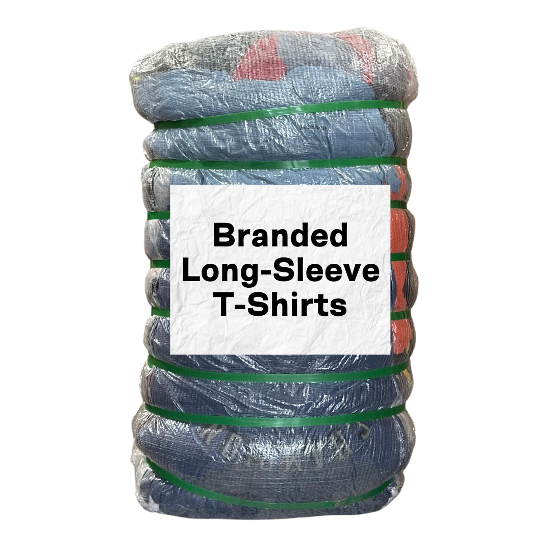 Branded Long Sleeve T-Shirts Bale