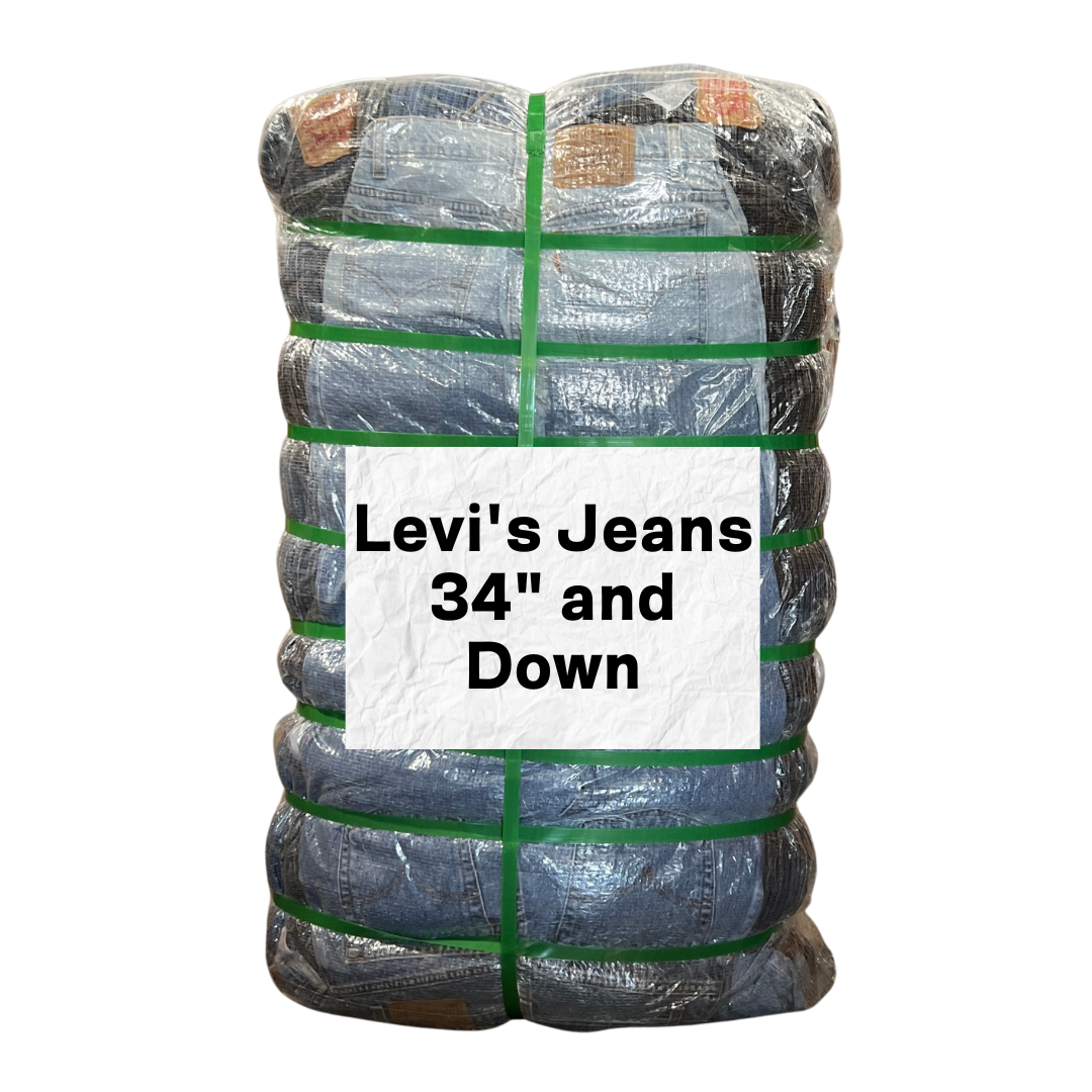 Levi's Jeans 34" and Down Bale