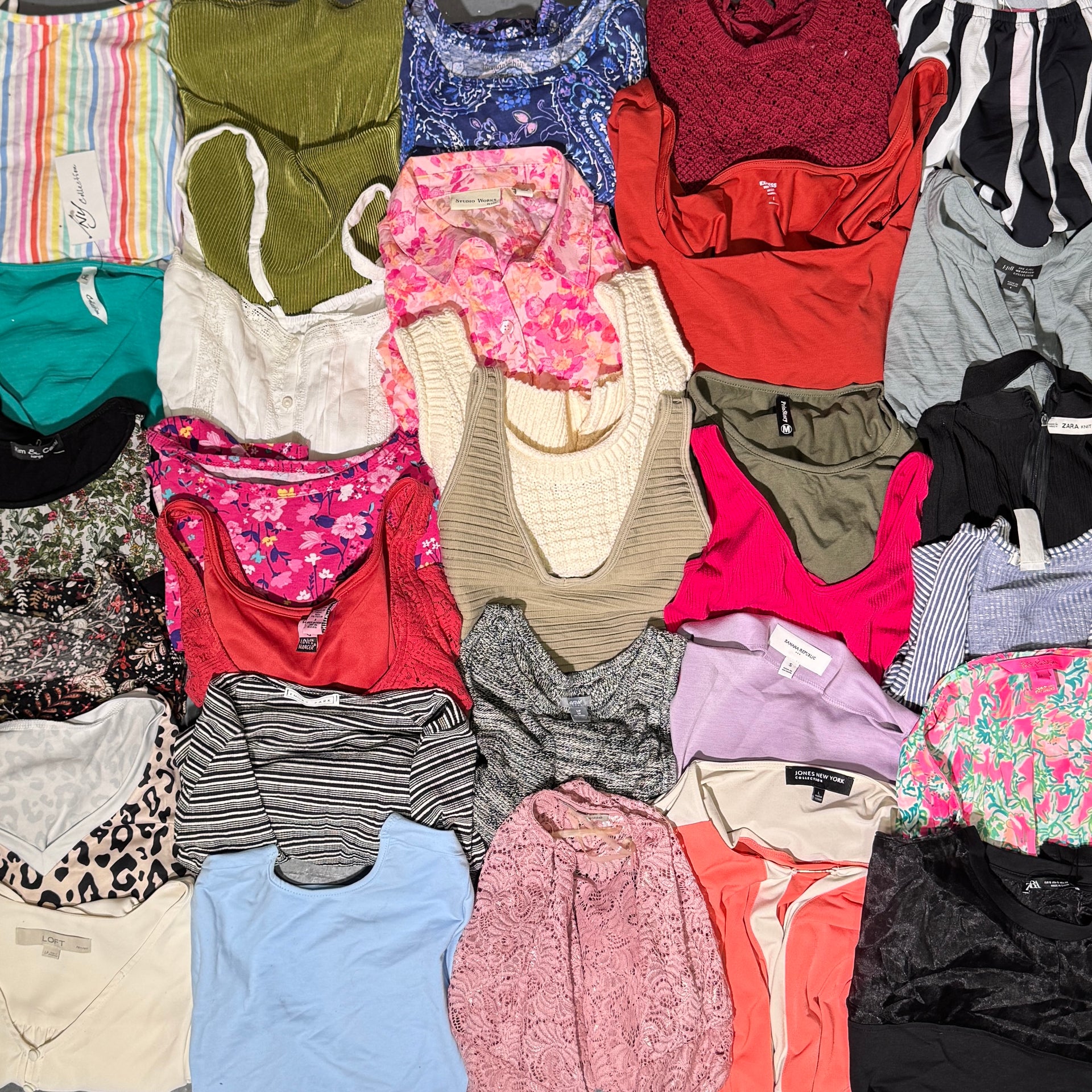 Womens Spring/Summer Reseller Tops Mix (40 Pieces)