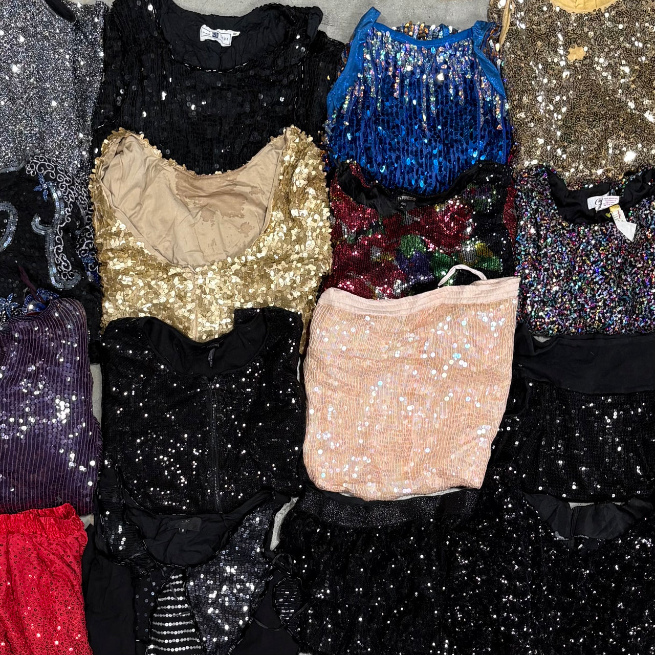 Wholesale Women's Sequin Tops