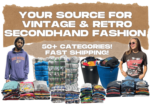 Shop Wholesale Vintage Clothing | Online Thrift Store
