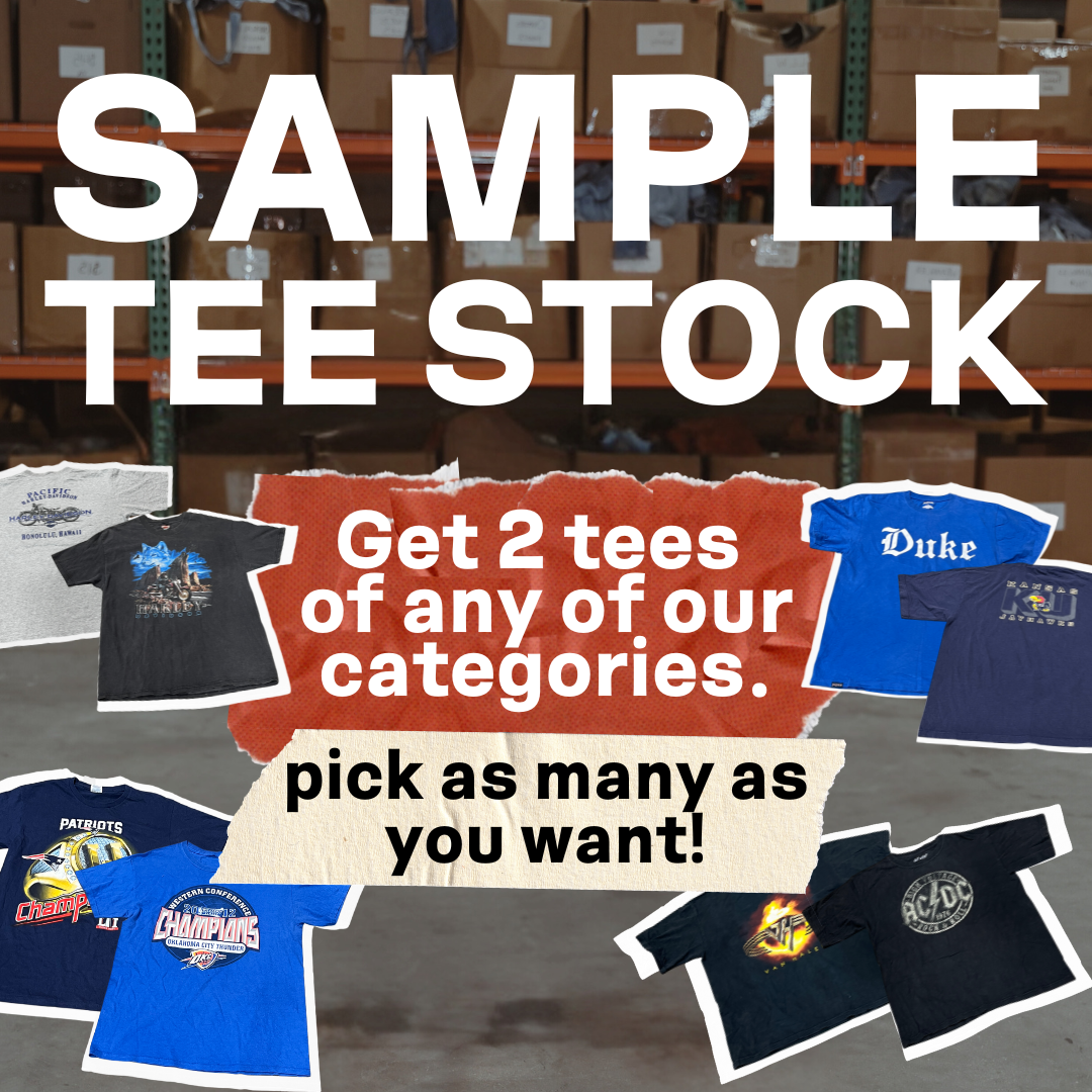 Sample Tee Stock