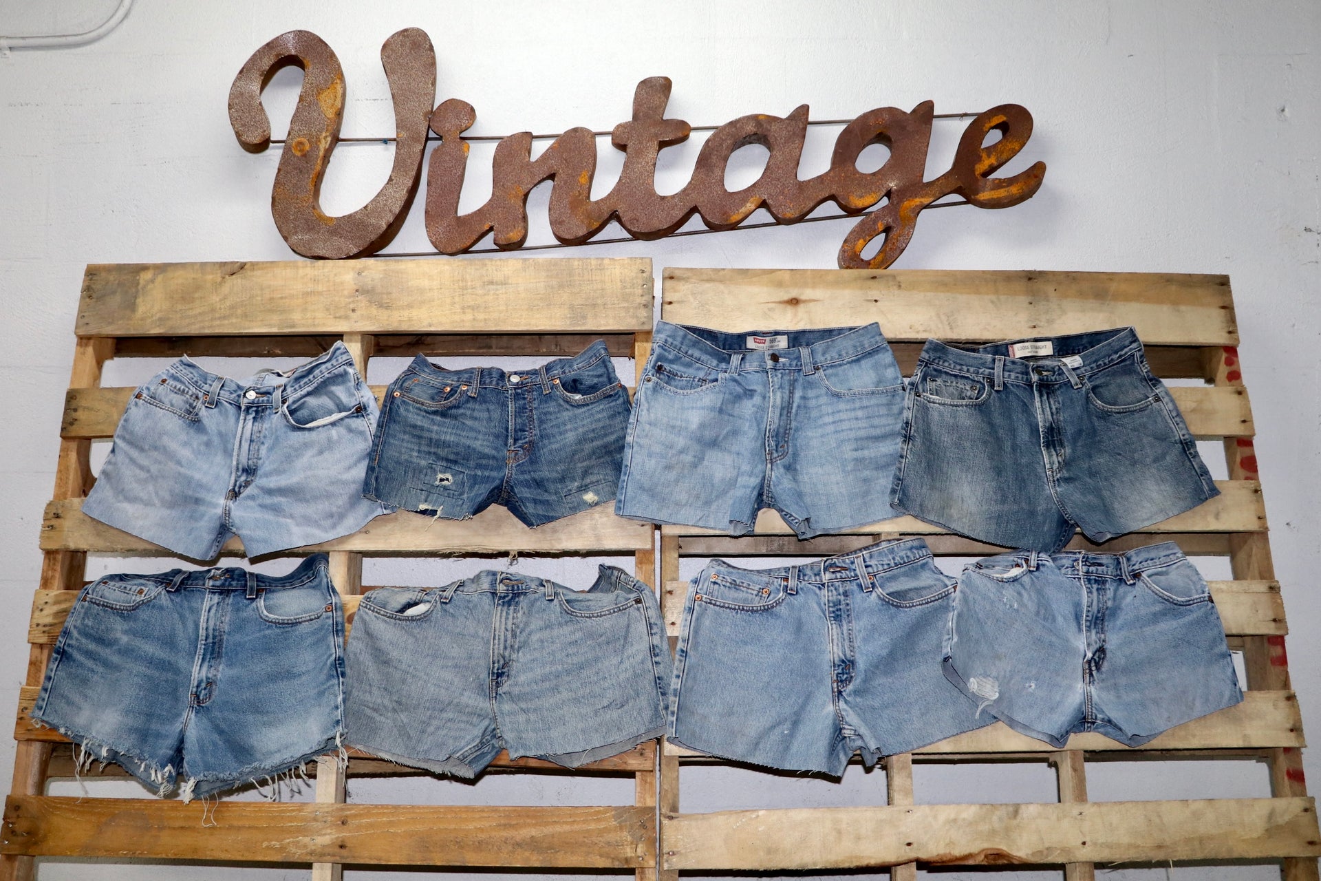Levis Cutoff Shorts - Wholesale Vintage Fashion