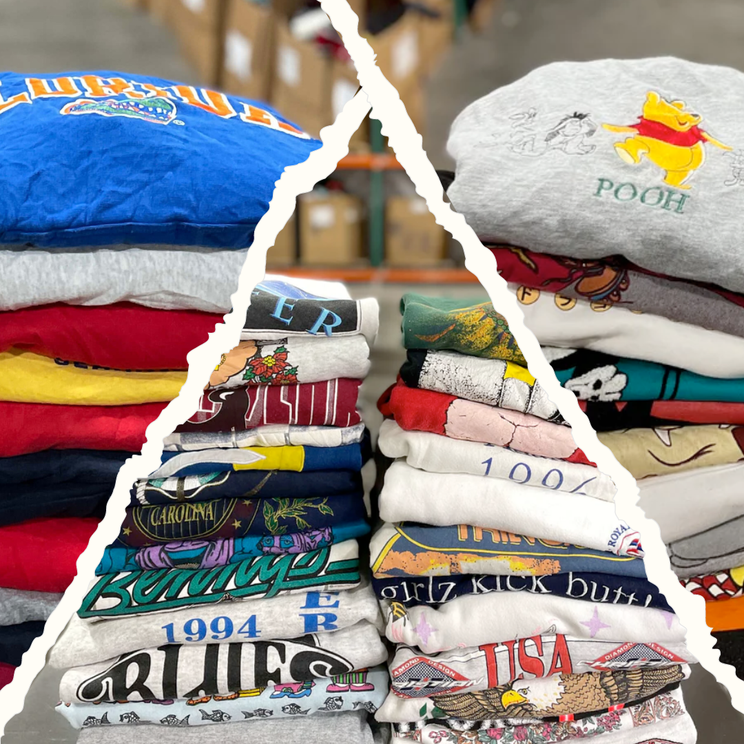 Pick 3 Custom 100lb Sweatshirt Bale THRIFT VINTAGE