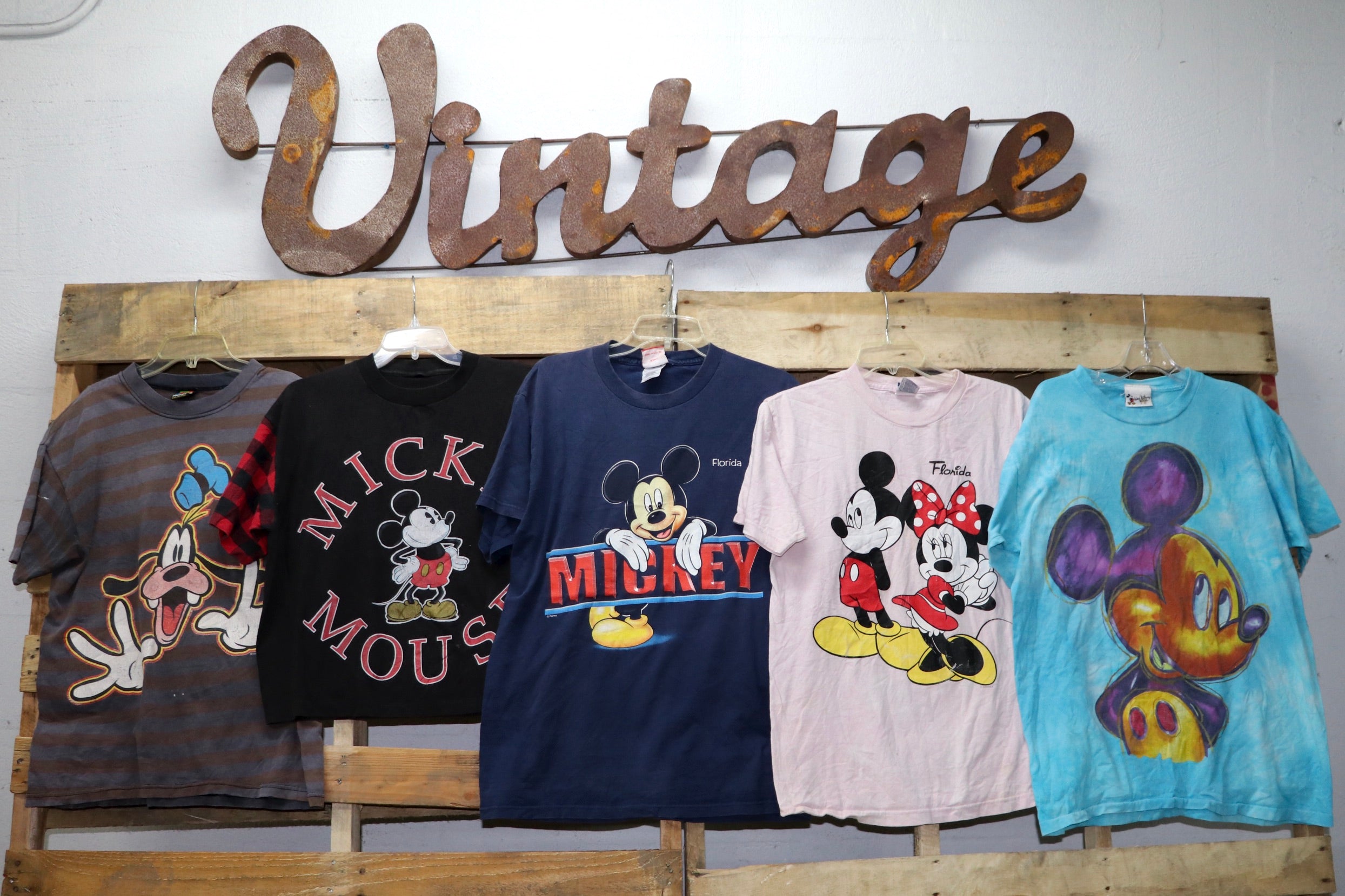 Vintage cheap mickey tee