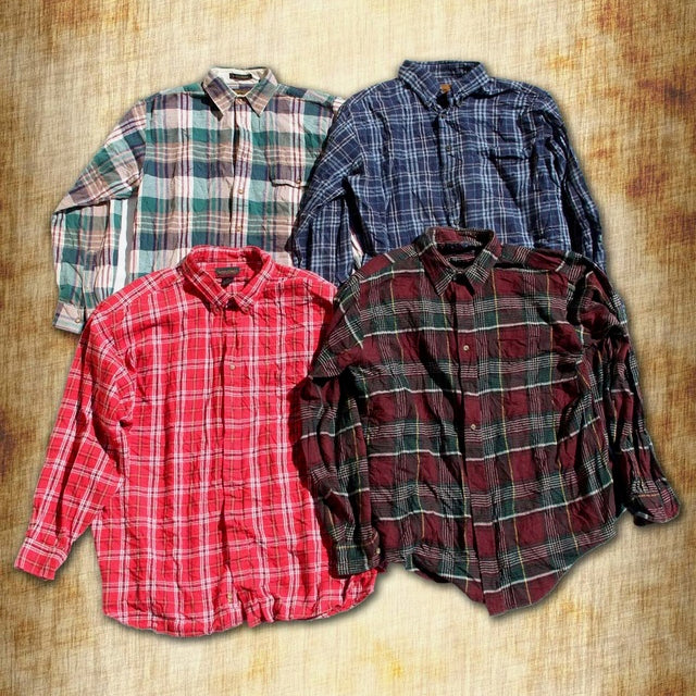 Cheap flannel store shirts in bulk