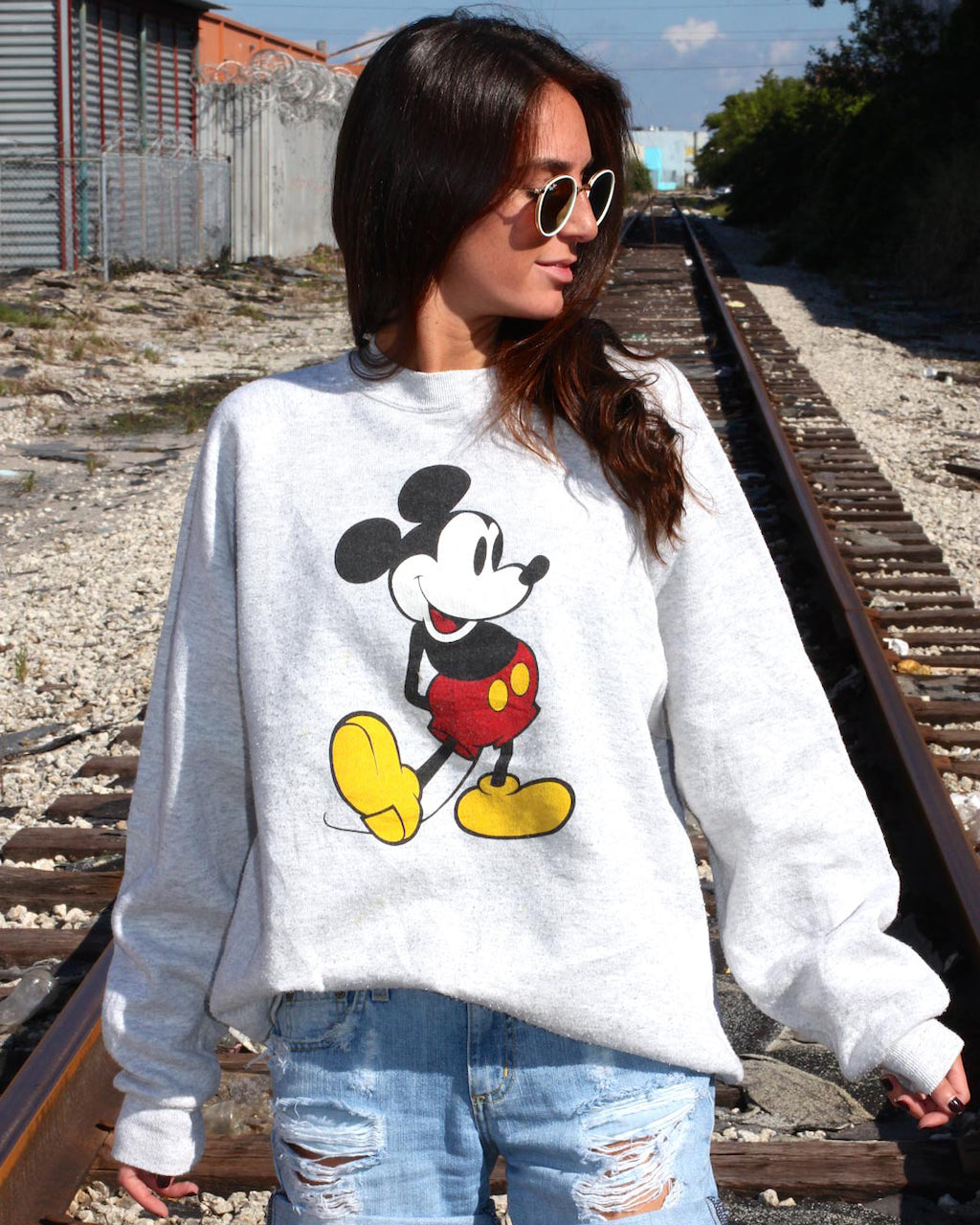 Mickey, Disney, & Cartoon Sweatshirts — THRIFT VINTAGE