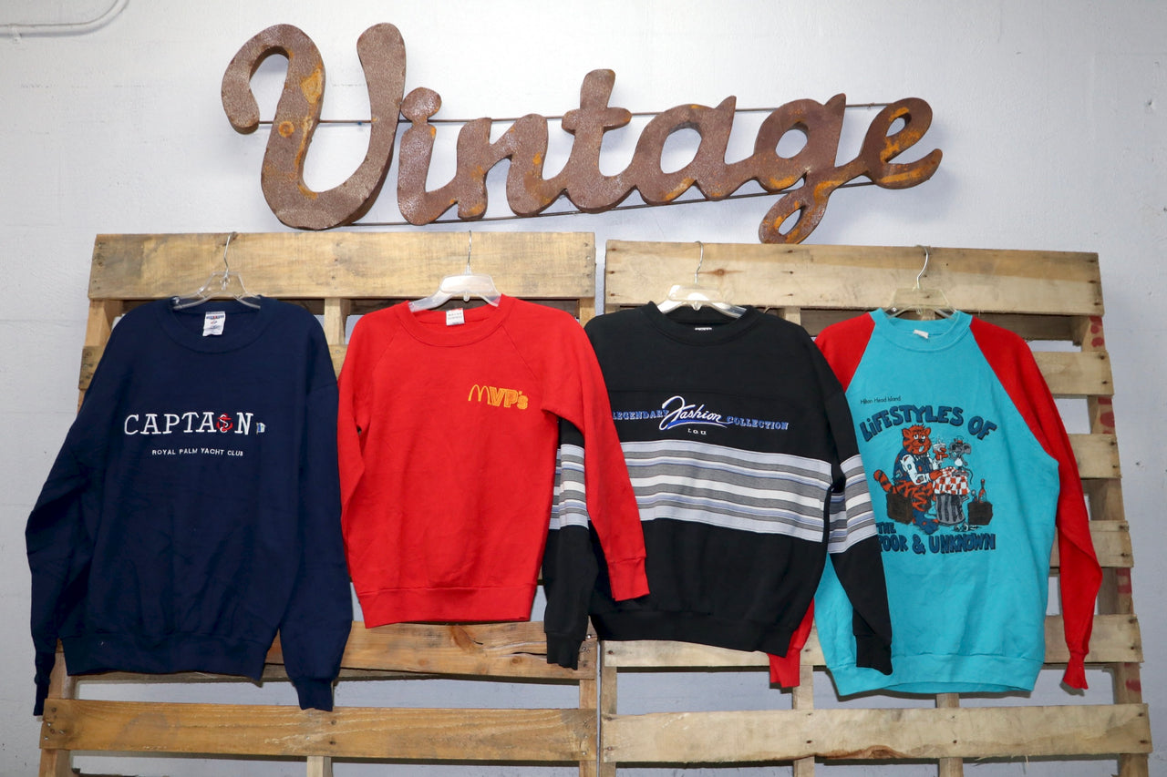 Vintage Graphic Sweatshirts — THRIFT VINTAGE