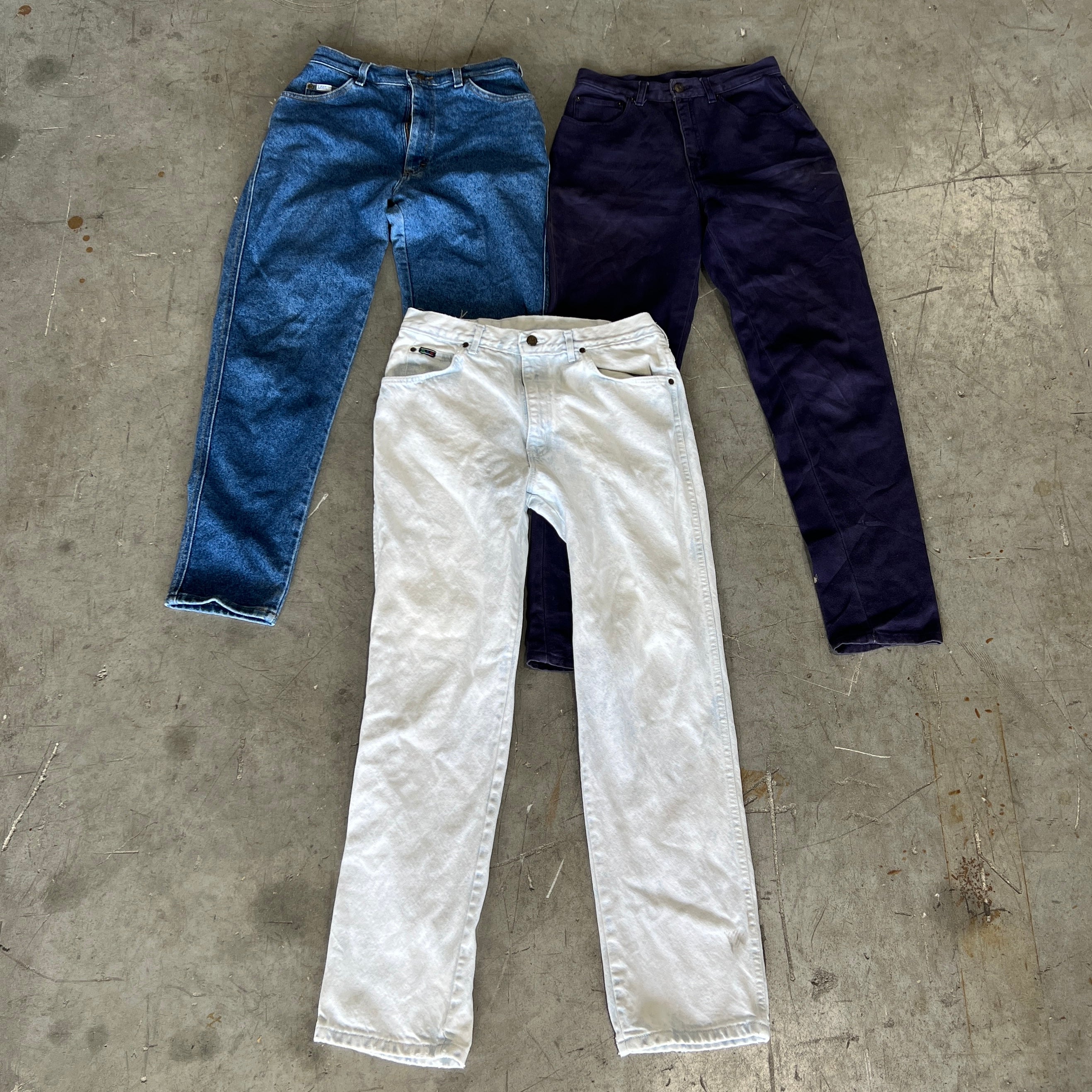 100lb Vintage 80's/90's Women's Jeans Bale