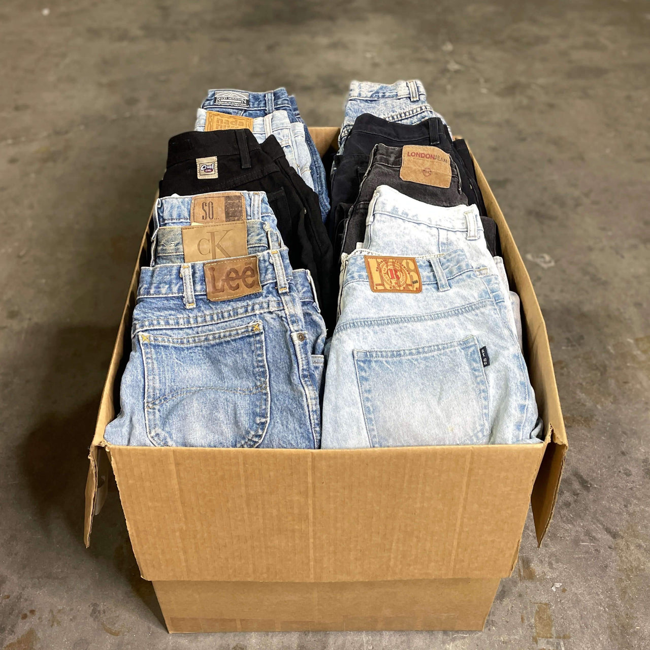 Bulk Wholesale Vintage 80's/90's Women's Jeans Mix Bundles