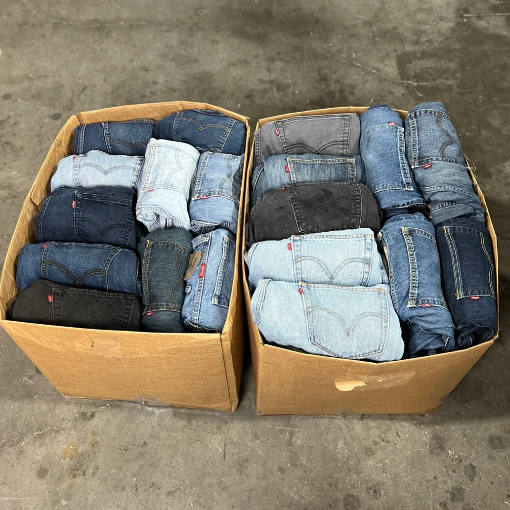 Wholesale Levi's and Wrangler Jeans