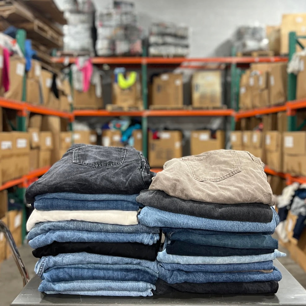 Wholesale Levi's and Wrangler Jeans
