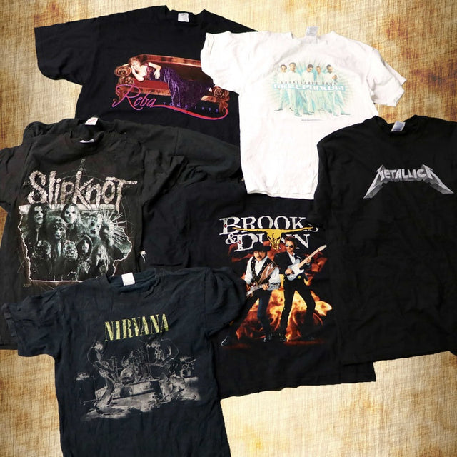 Rock & Music T-Shirts Mystery Box — THRIFT VINTAGE