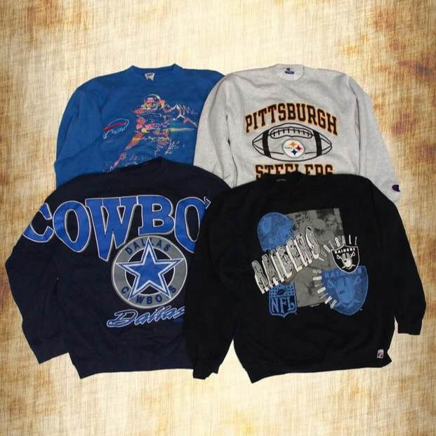 NBA NFL MLB and NHL Hoodies THRIFT VINTAGE